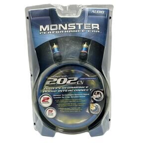 Monster Car Audio 202LN Interconnect Audio Cable - 2C-5M- 5 Meter (16.4‎ Feet)
